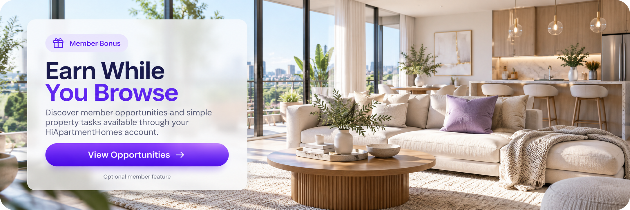 HiApartmentHomes optional featured offer