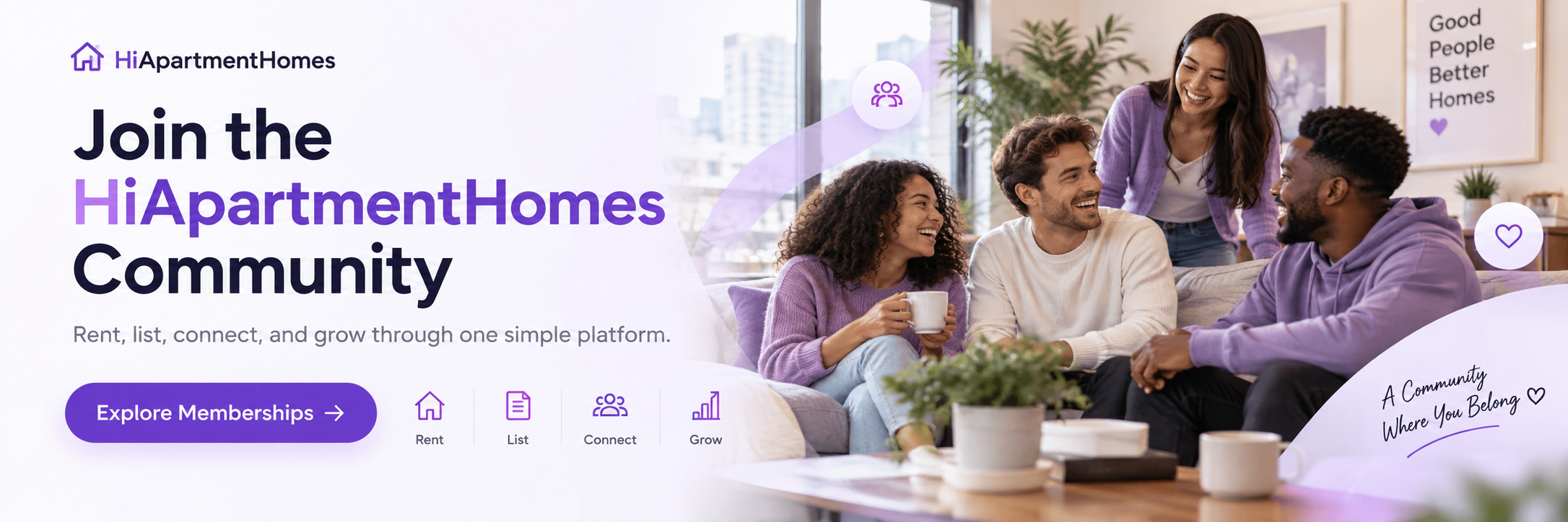 HiApartmentHomes optional featured offer